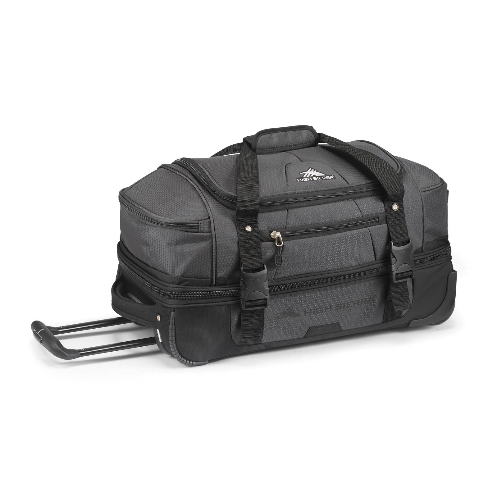 High Sierra Fairlead Collection 55 cm DropBottom Wheeled Duffle